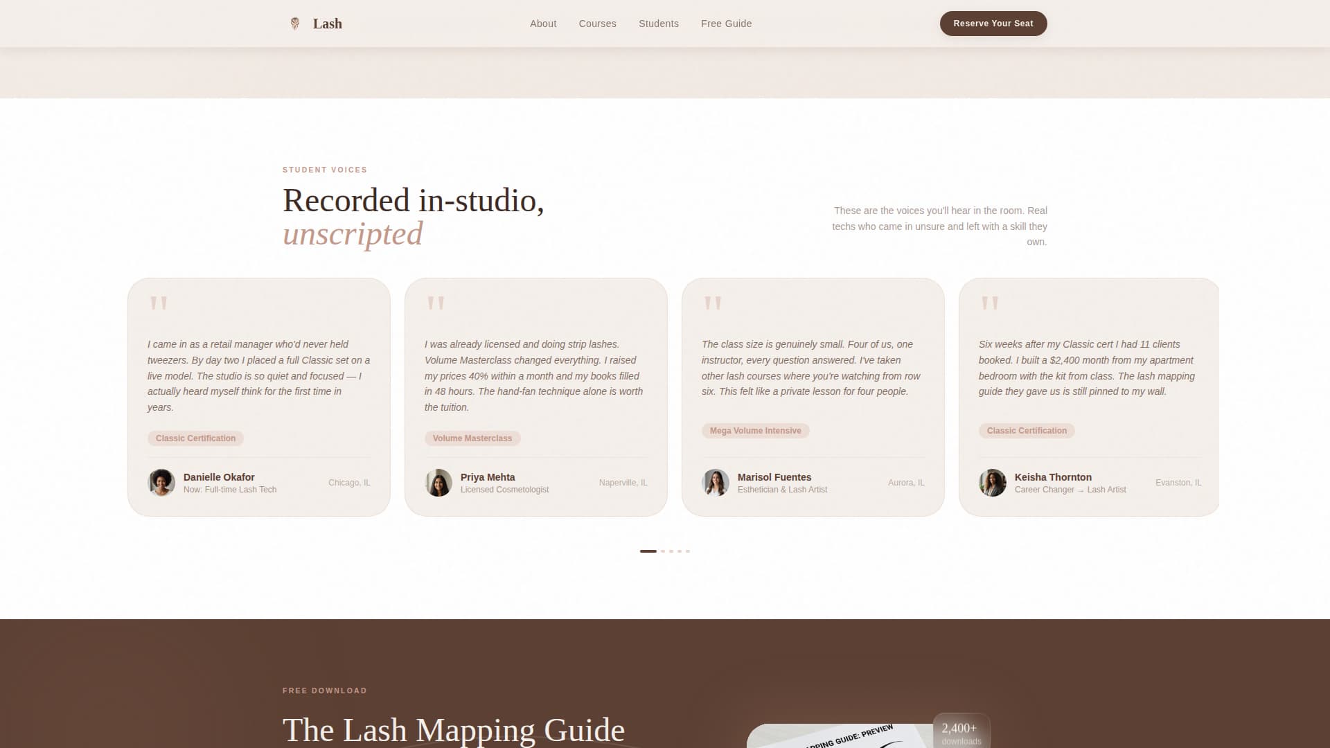 Lash - Highconverting Extension Landing Page Template