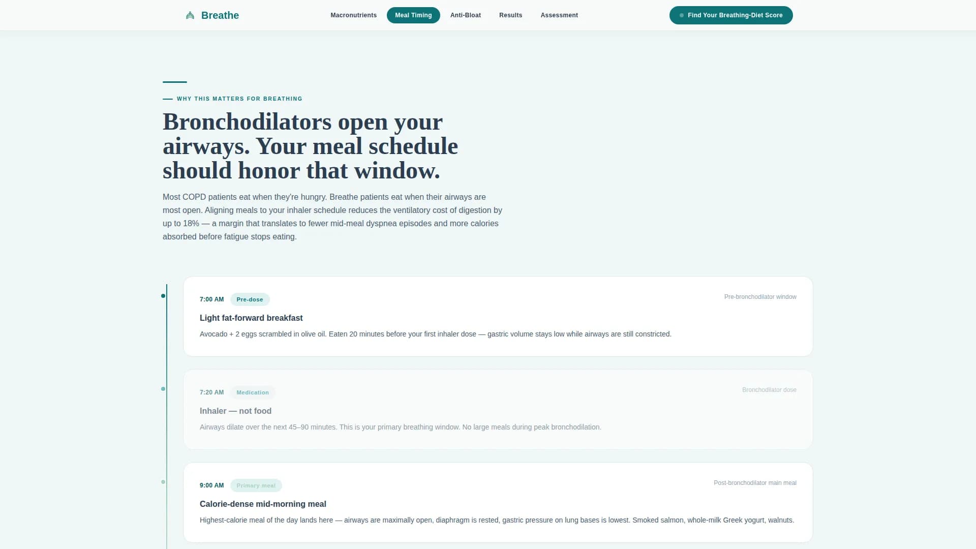 COPD Care Complete Professional Website Template