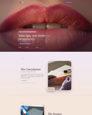 Blush - Stunning Lipblush Landing Page Template