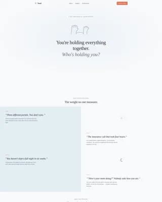 Cancer Recovery Care Specialist Professional Website Template