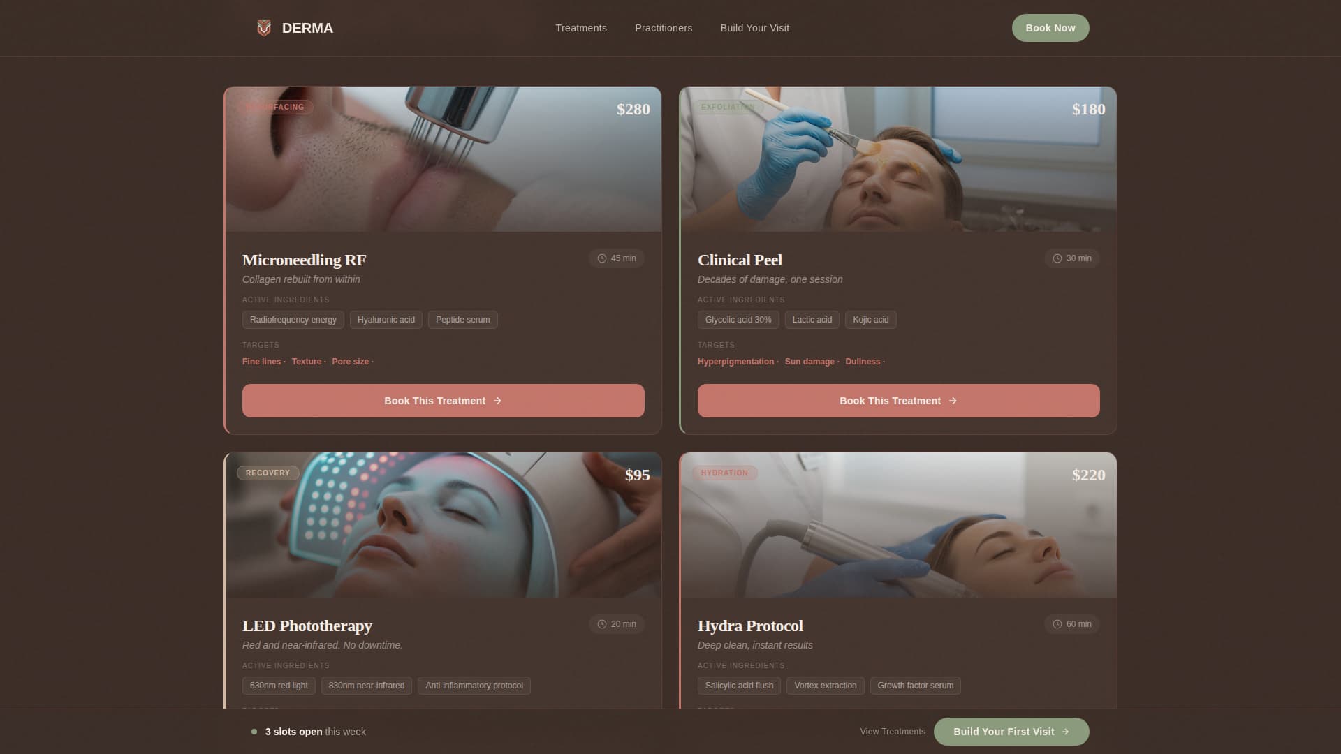 Mens - Premium Skin Landing Page Template