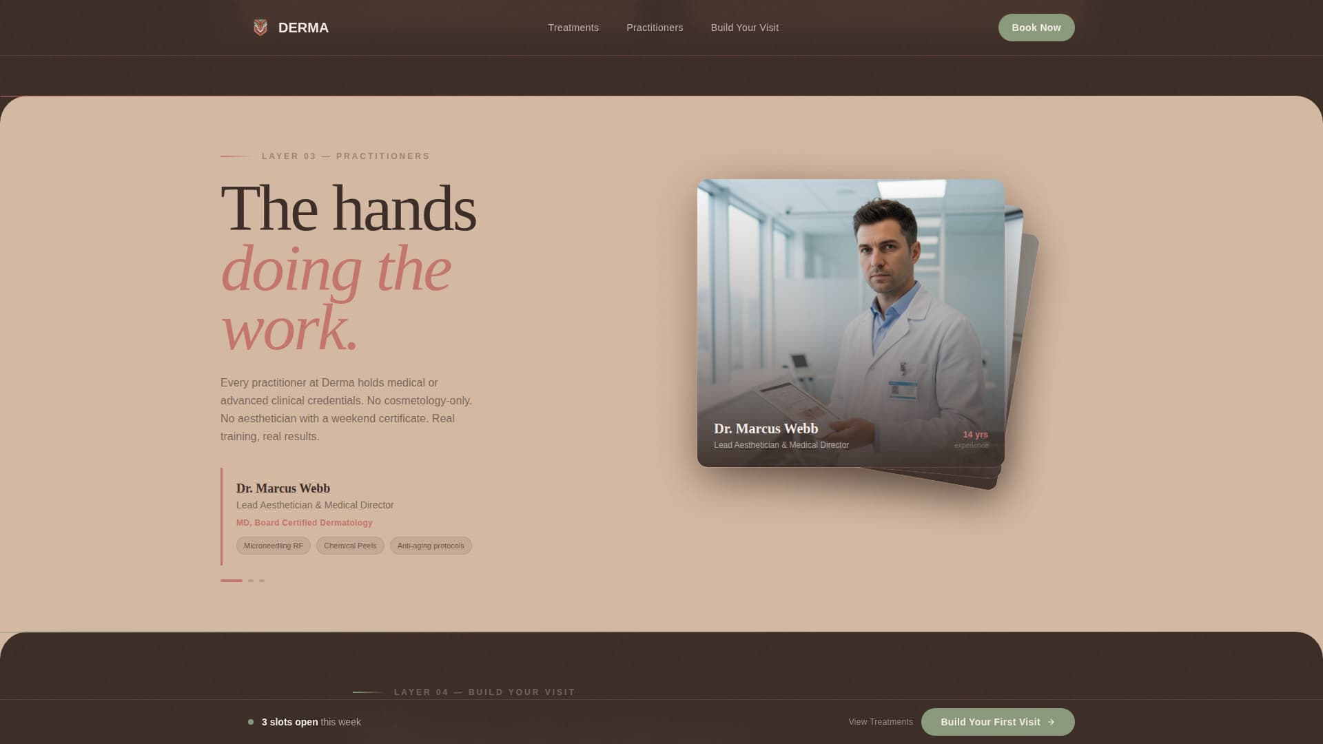 Mens - Premium Skin Landing Page Template