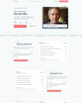 Cardiology Medicine Reviews Website Template