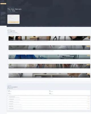 Celiac Disease Care Specialist Booking Website Template
