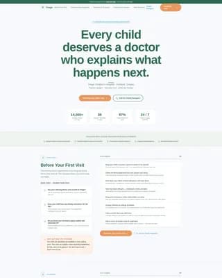 Hospital & Health System Booking Website Template