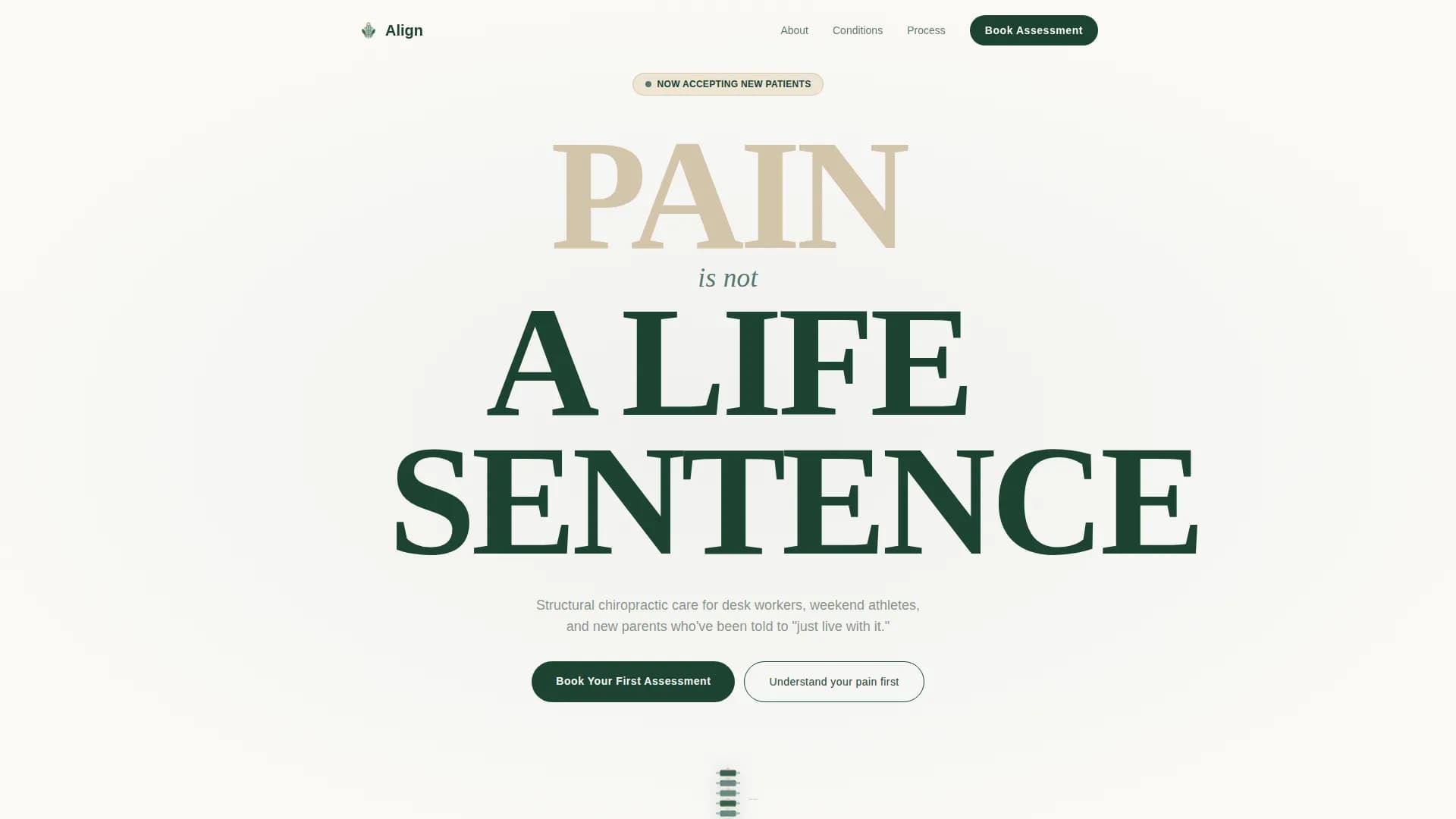 Align - Appointment Booking Landing page Template