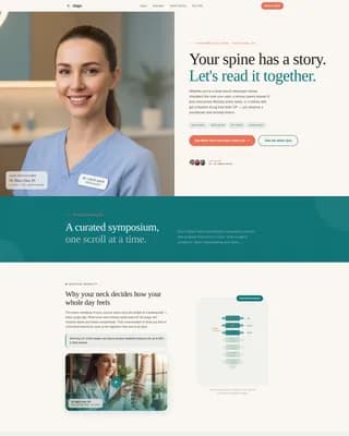 Align - Patient Education Landing page Template