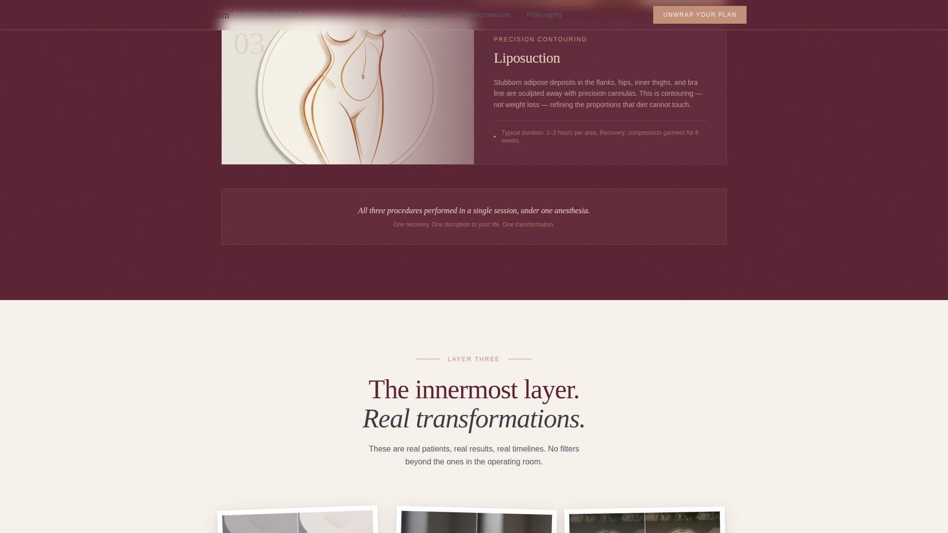 Bloom - Transformative Makeover Landing Page Template
