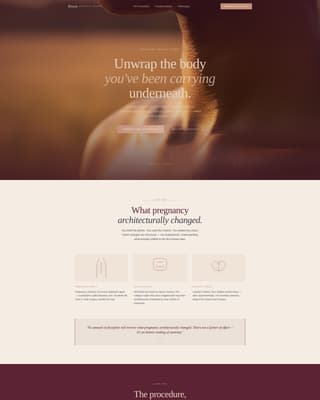 Bloom - Transformative Makeover Landing Page Template