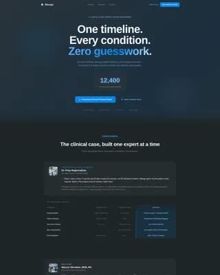 Telemedicine & Health Tech Comparison Website Template