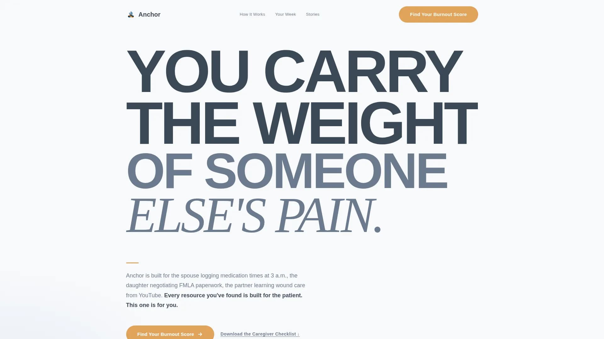 Chronic Pain Care Professional Website Template
