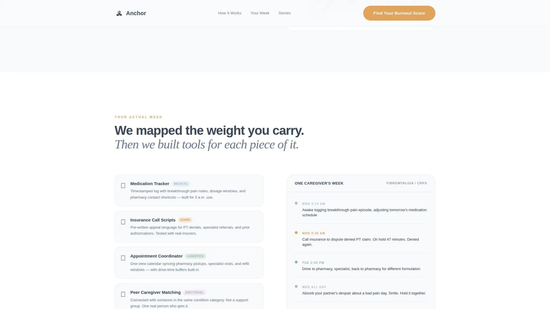 Chronic Pain Care Professional Website Template