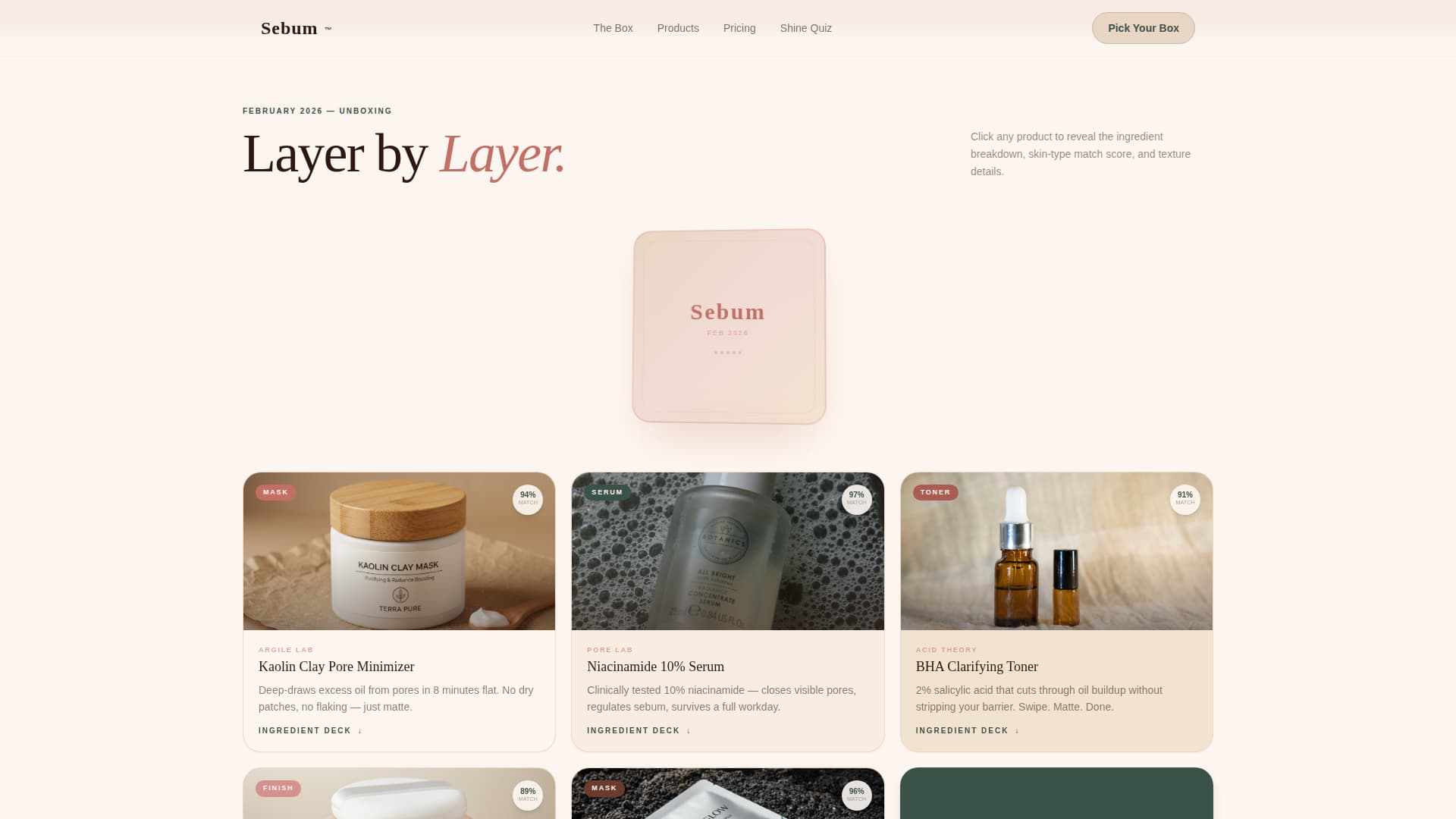 Oily - Highconverting Skin Landing Page Template