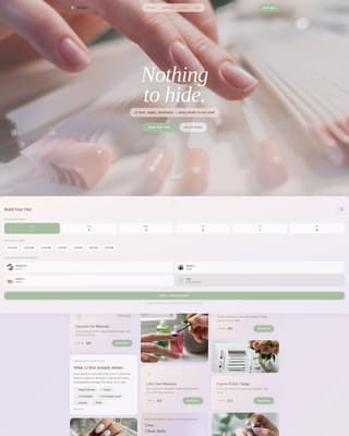 Polish - Radiant Nailsalon Landing Page Template