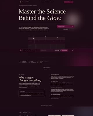 Infuse - Precision Esthetician Landing Page Template