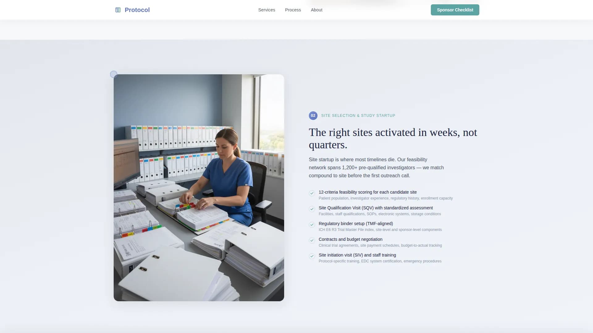Clinical Research & Trial Professional Website Template