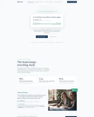Rehabilitation & Therapy Reviews Website Template
