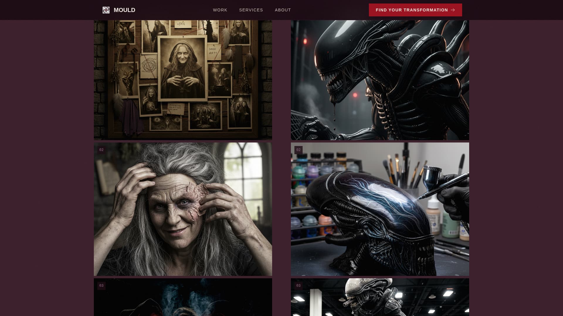 Mould - Transformative Sfx Landing Page Template
