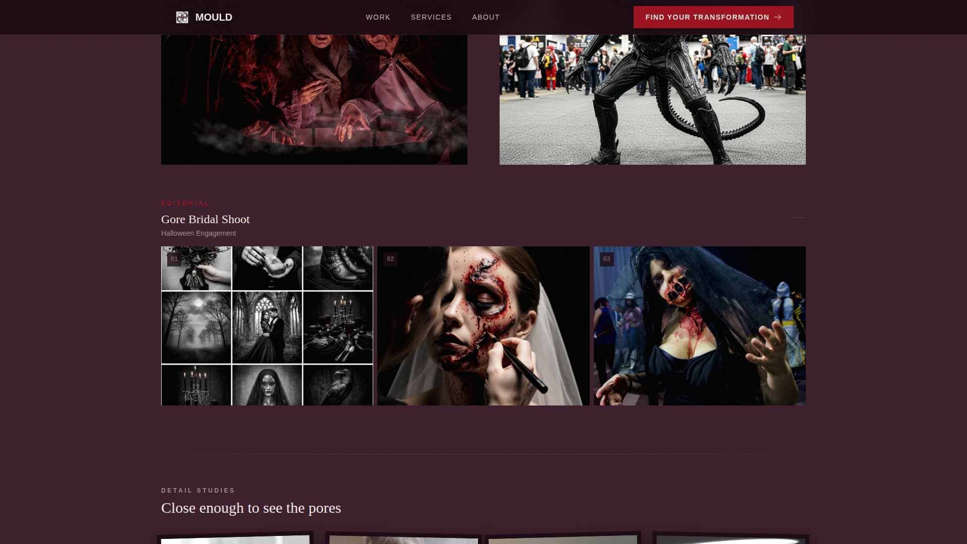 Mould - Transformative Sfx Landing Page Template