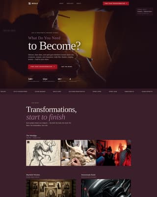 Mould - Transformative Sfx Landing Page Template