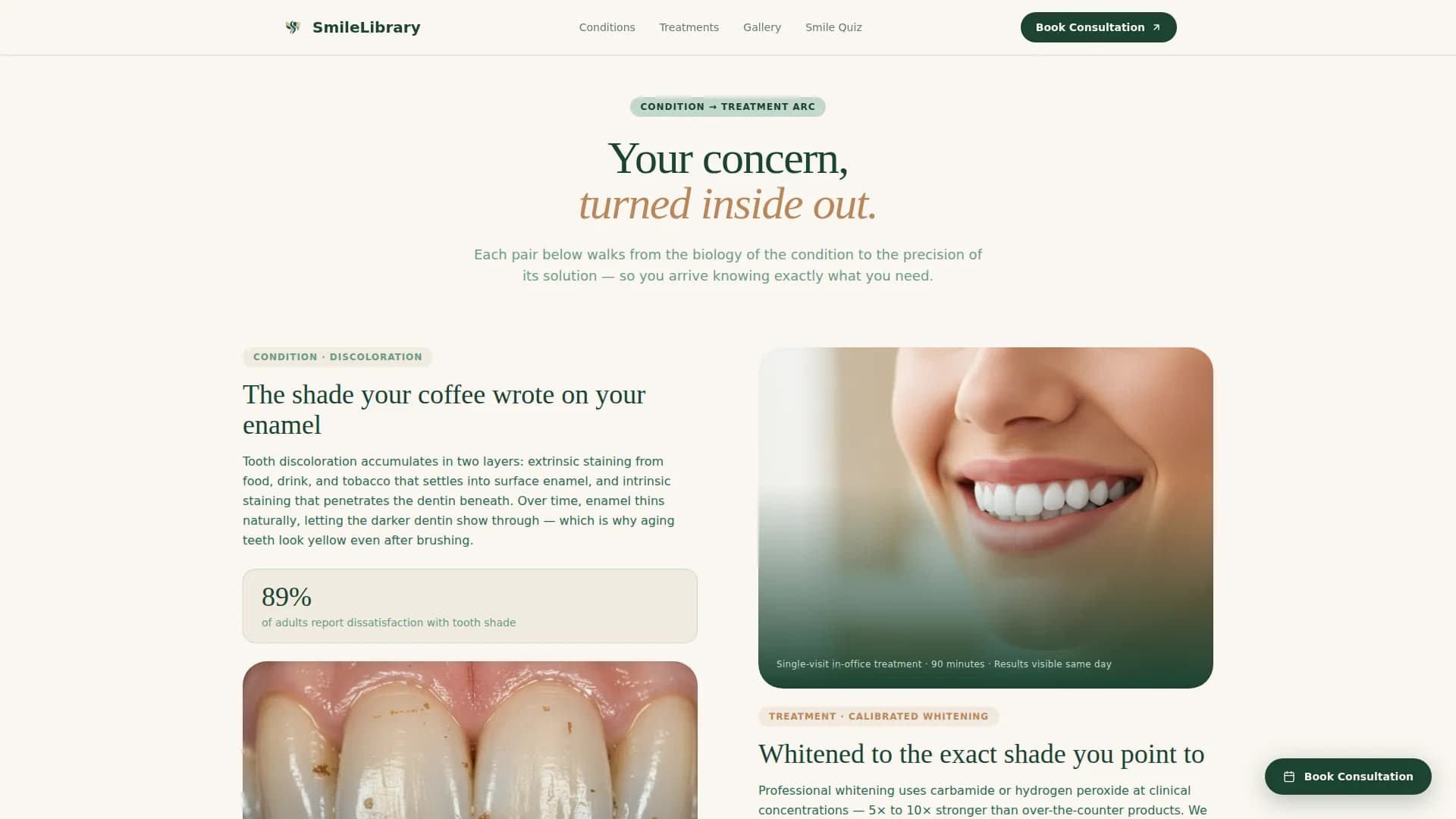 Smile - Cosmetic Dentistry Landing page Template
