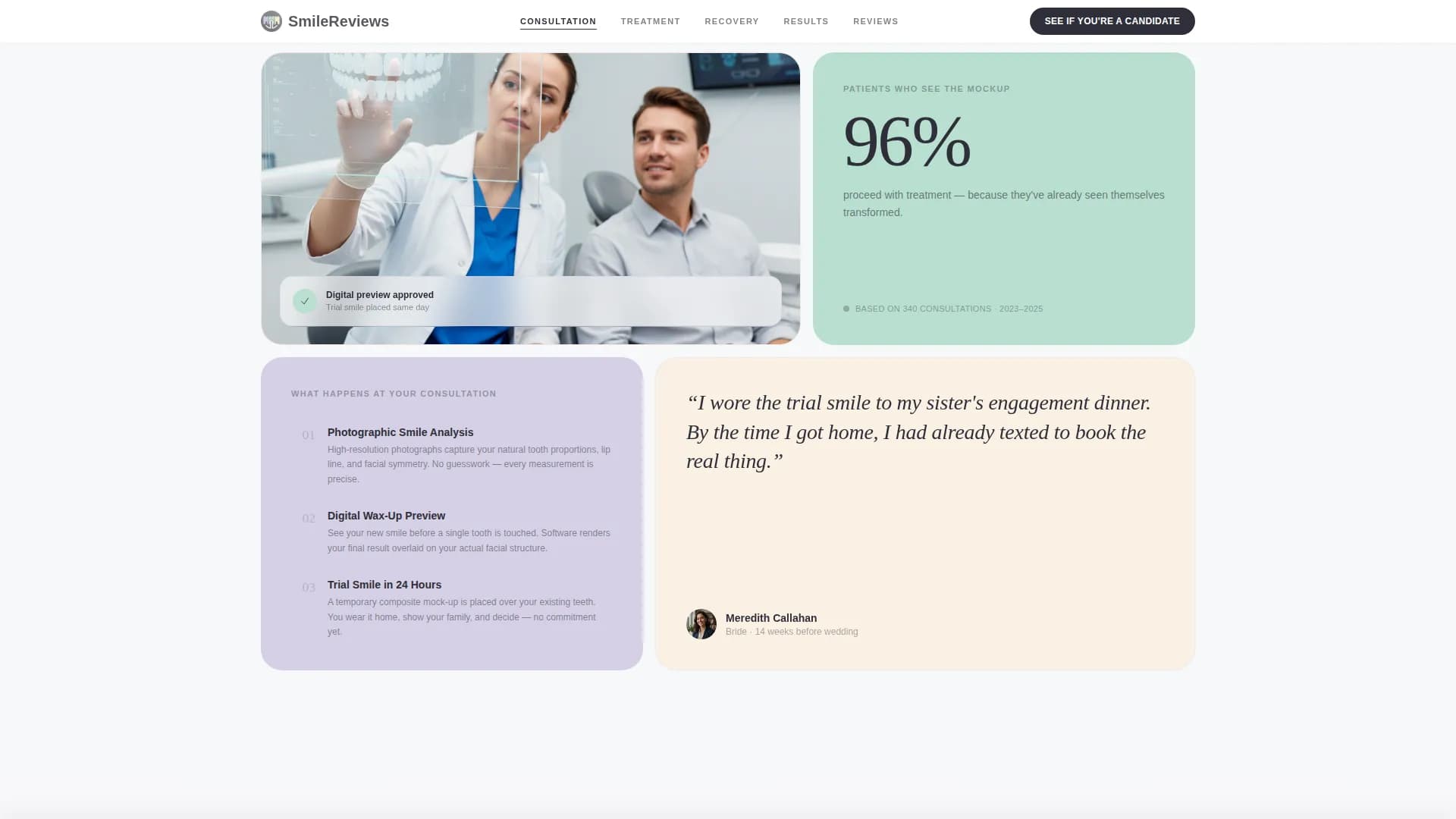 Smile - Veneer Services Landing page Template