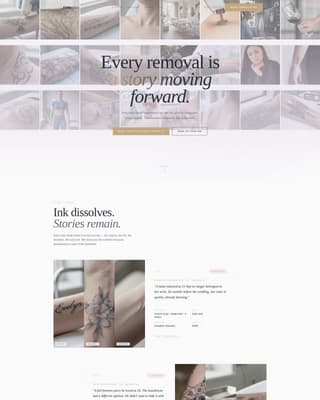 Fade - Luxe Removal Landing Page Template