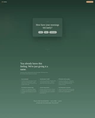 Anchor - Support Group Landing page Template