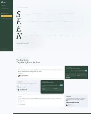 Pulse - Wearable Monitor Landing Page Template
