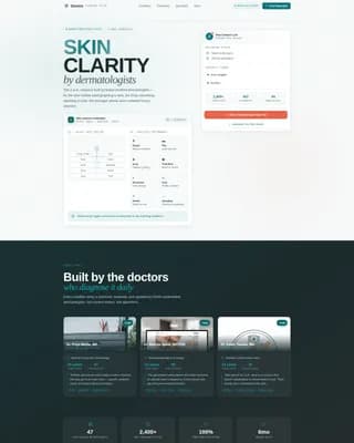 Dermis - Condition Library Landing Page Template