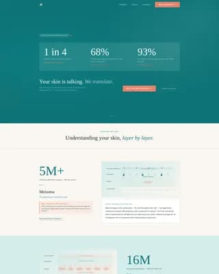 Dermis - Patient Education Landing Page Template