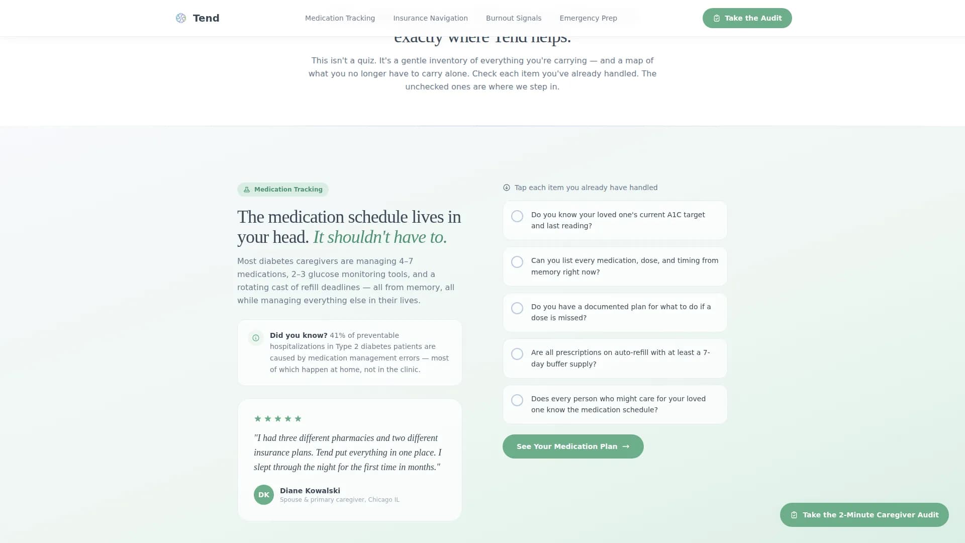 Diabetes Care Professional Website Template
