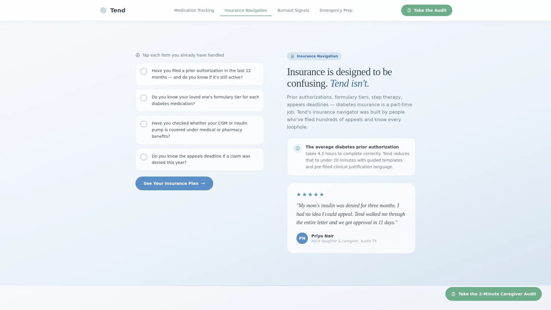 Diabetes Care Professional Website Template