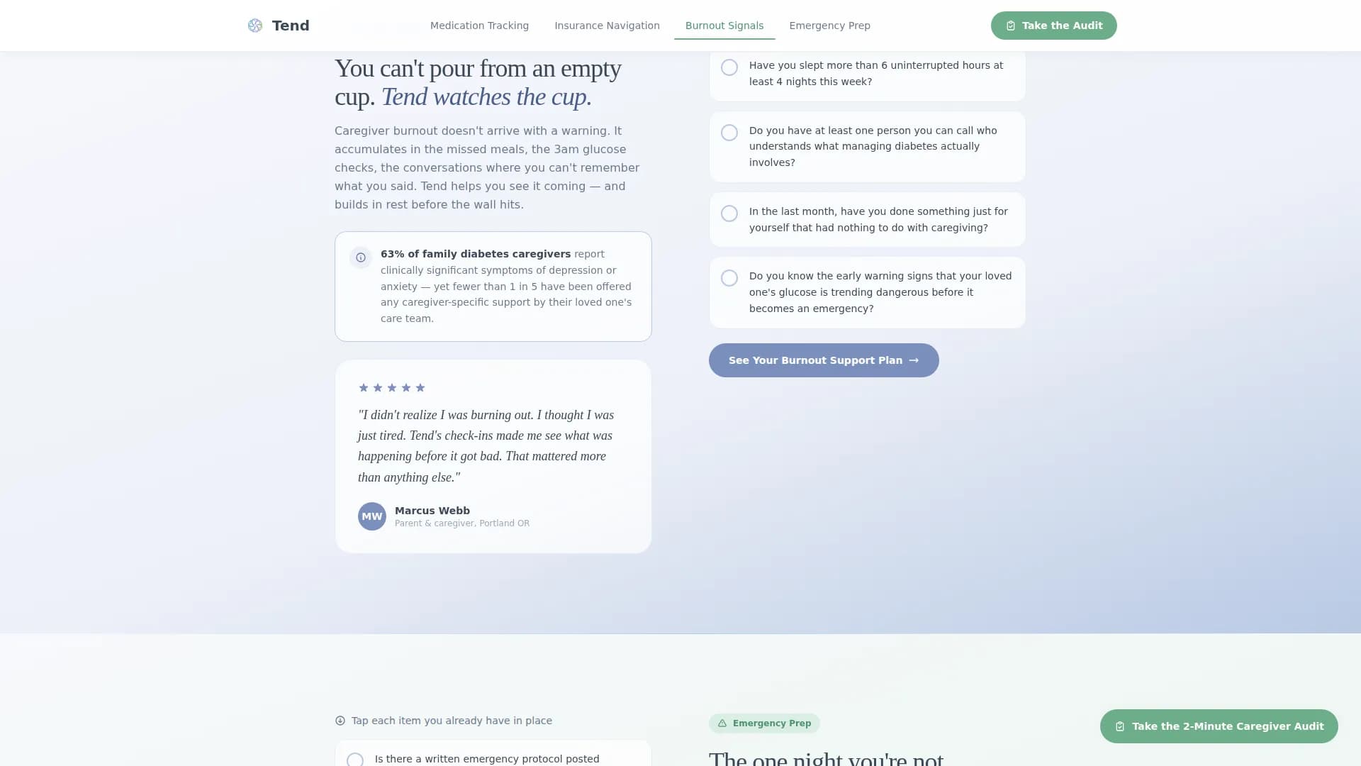Diabetes Care Professional Website Template
