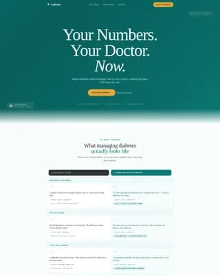 Calibrate - Telehealth Services Landing Page Template