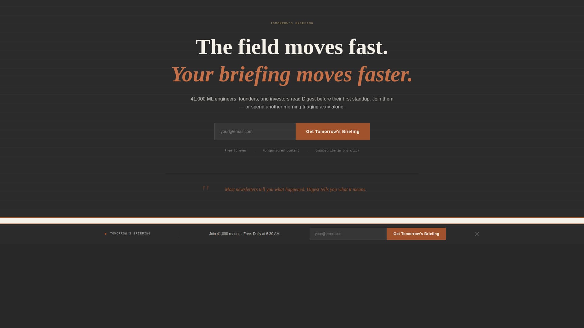 AI - Modern & Landing Page Template