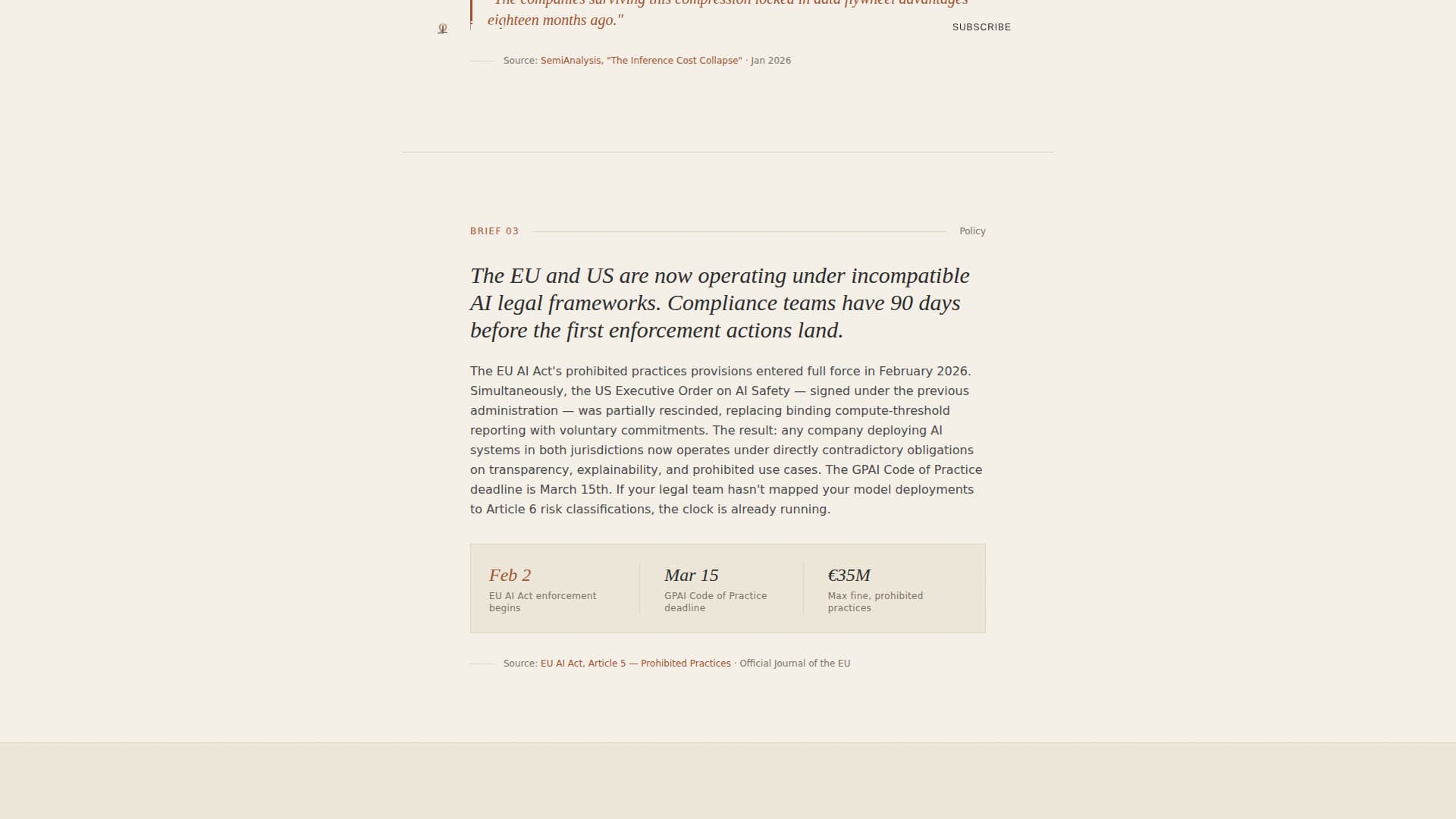 Signal - Authoritative AI Blog Landing Page Template