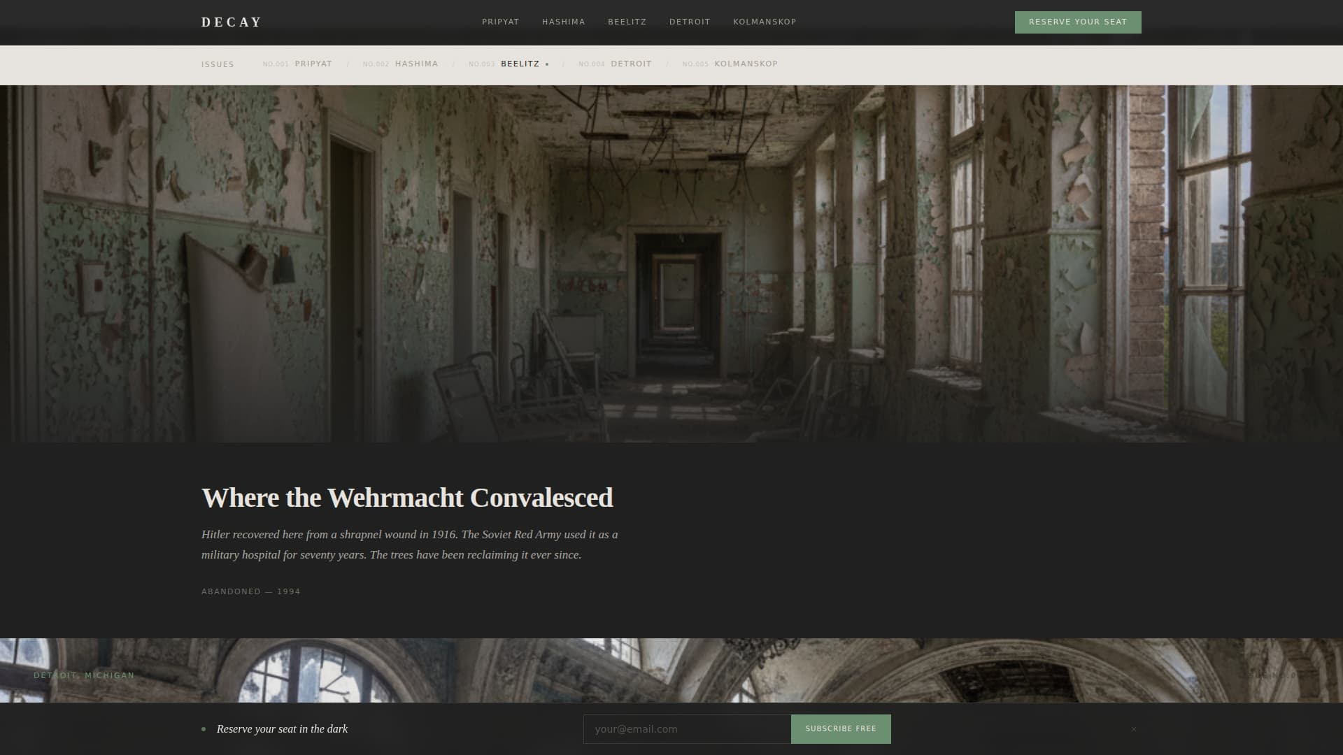 Photography Blog Pre-Launch Website Template