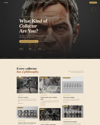 Hobby & Passion Content Blog Website Template
