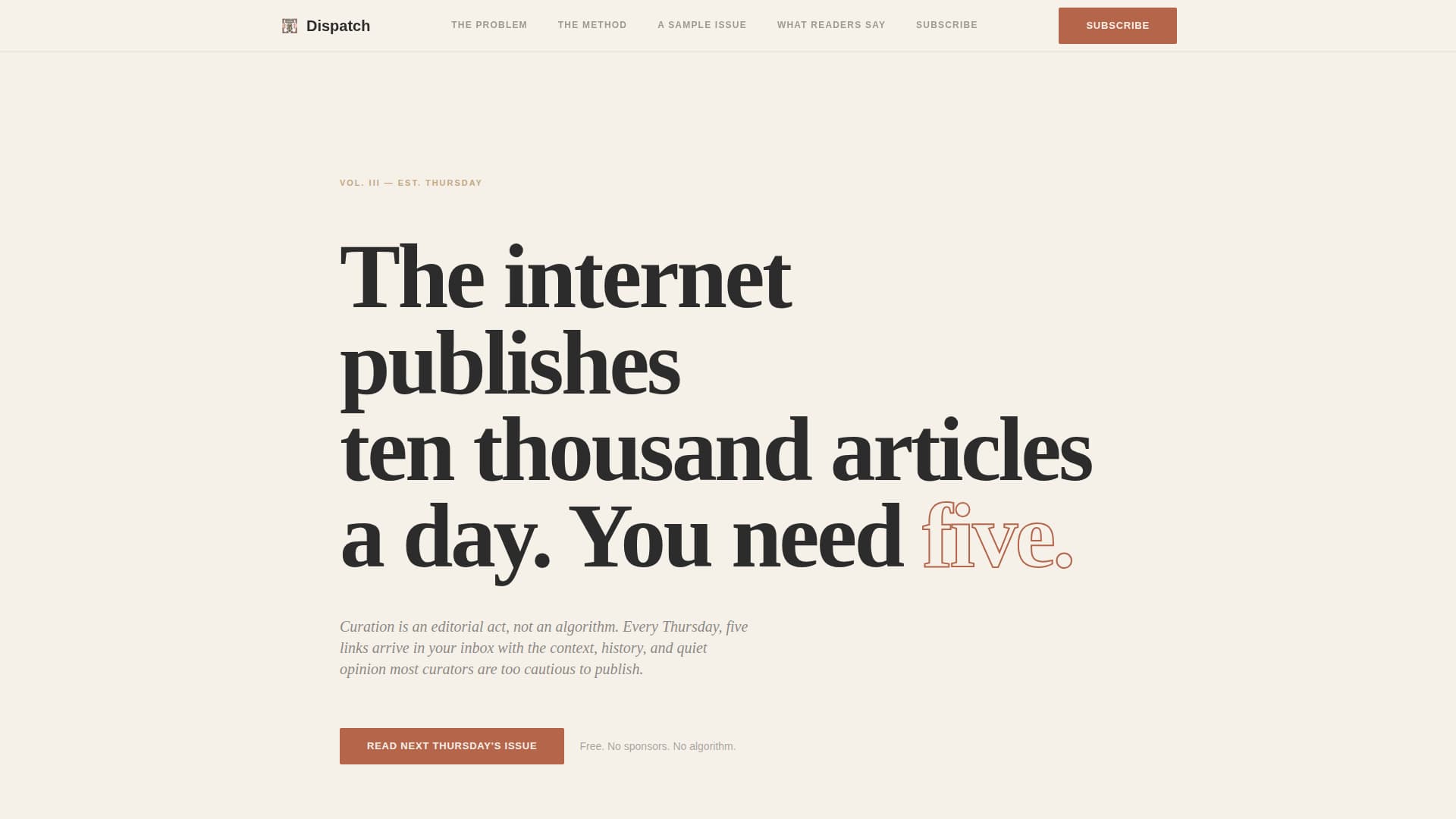 Agency & Freelance Newsletter Blog Website Template