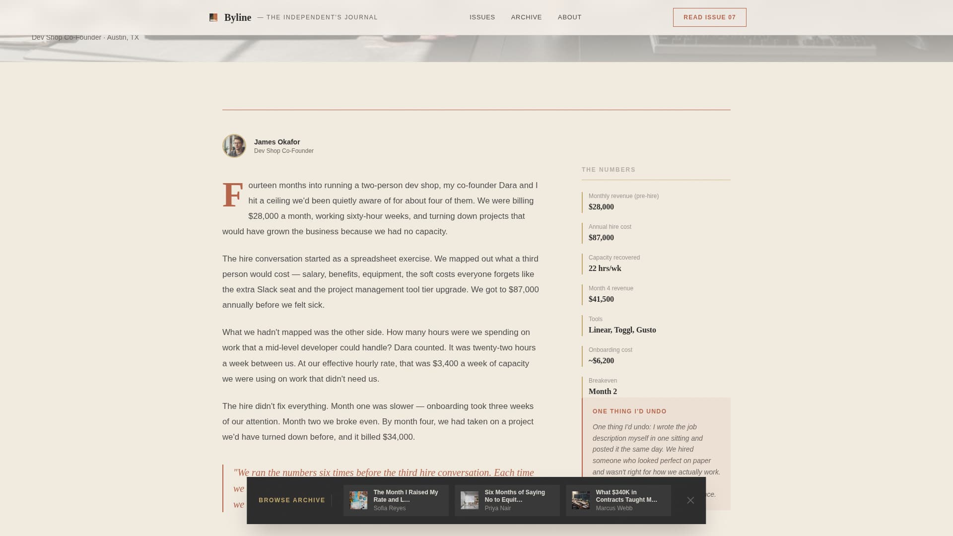 Agency & Freelance Newsletter Specialist Blog Website Template