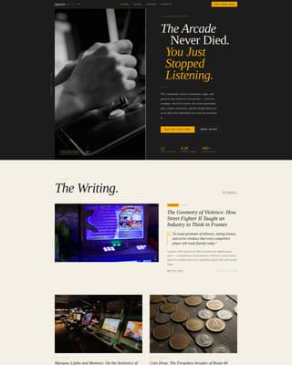 Hobby & Passion Content Reviews Website Template