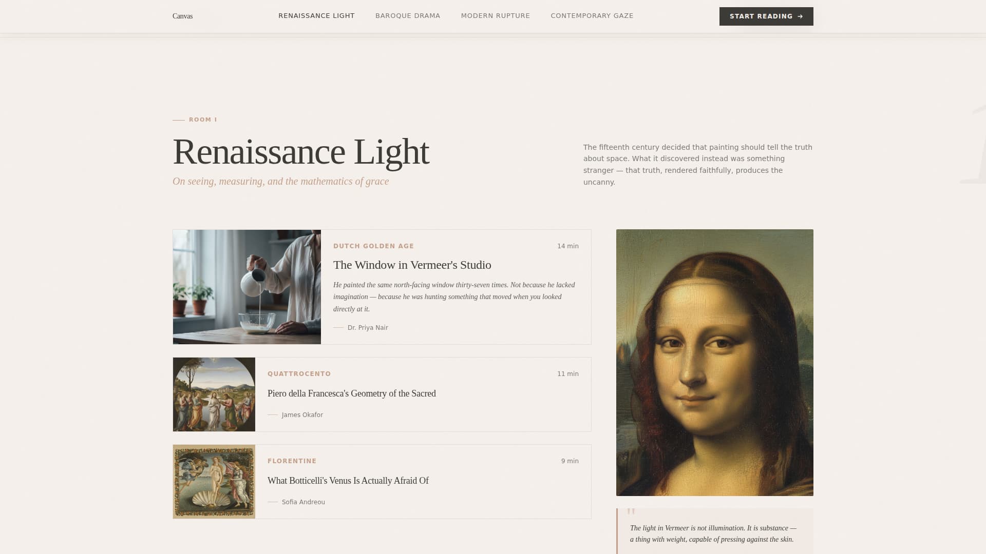 History & Culture Blog Booking Website Template