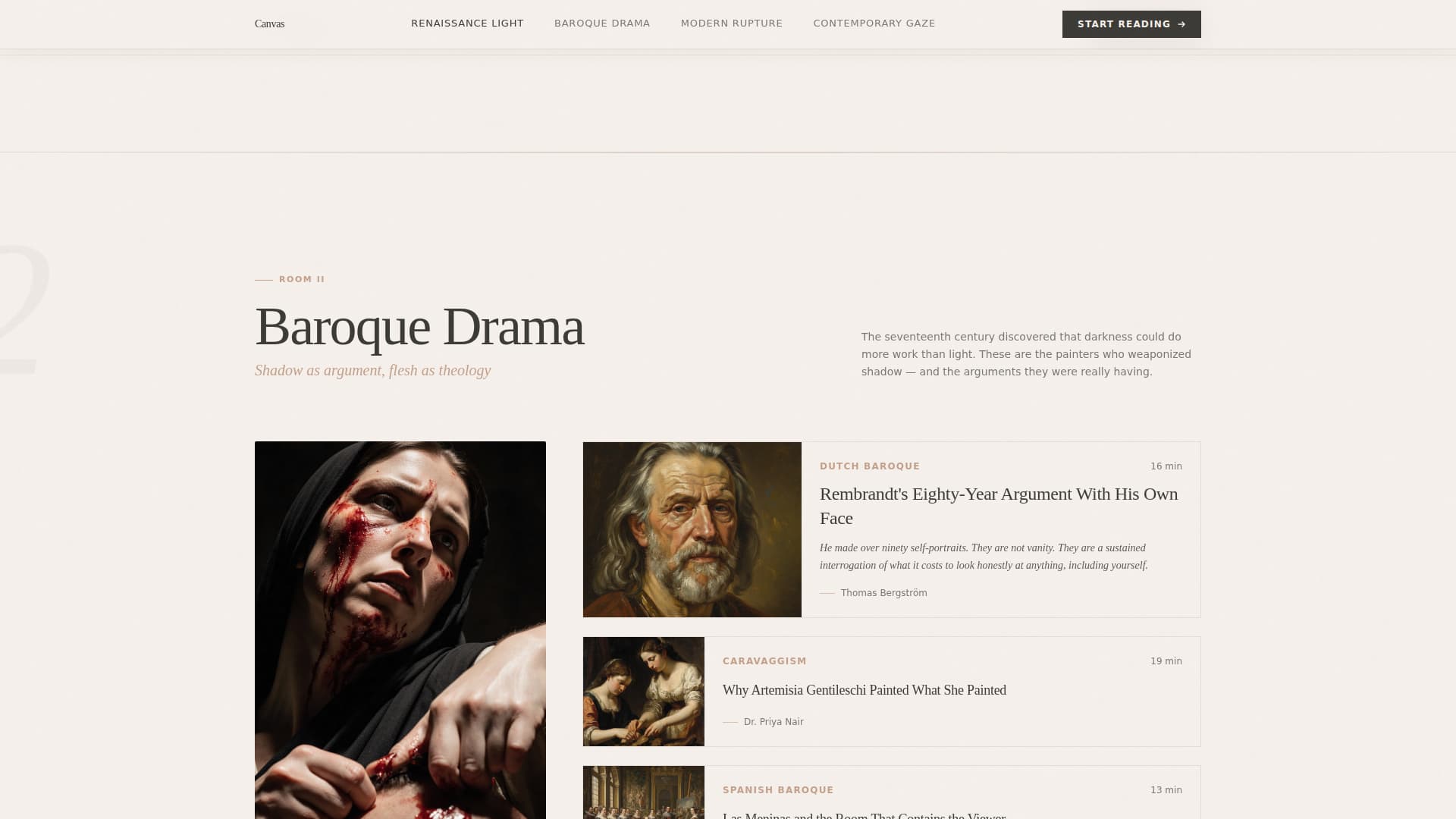 History & Culture Blog Booking Website Template
