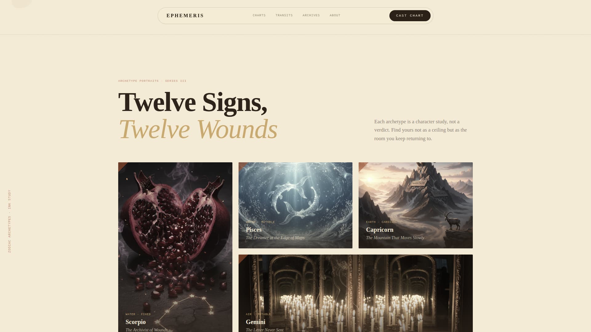 Philosophy & Spirituality Blog Blog Website Template