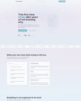 ENT Specialist Practice Website Template with Symptom Checklists