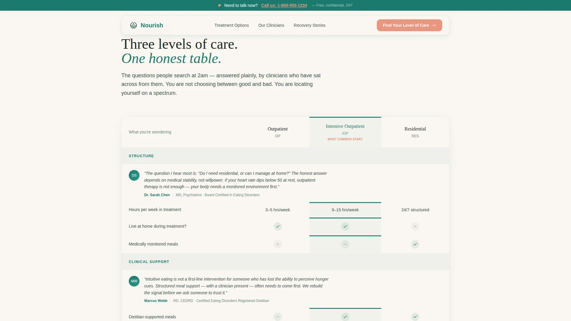 Mental Health & Psychiatry Specialist Booking Website Template