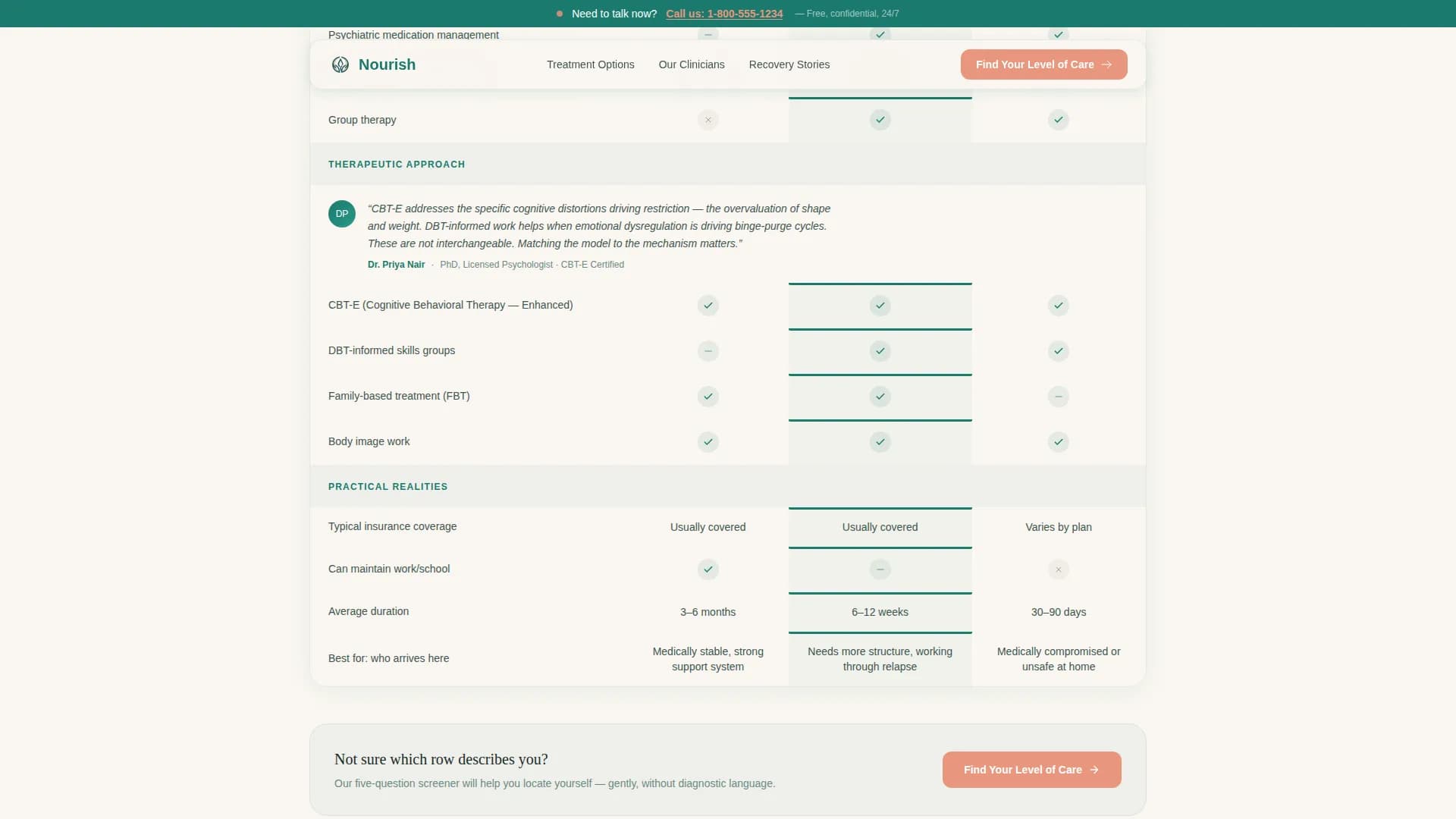 Mental Health & Psychiatry Specialist Booking Website Template