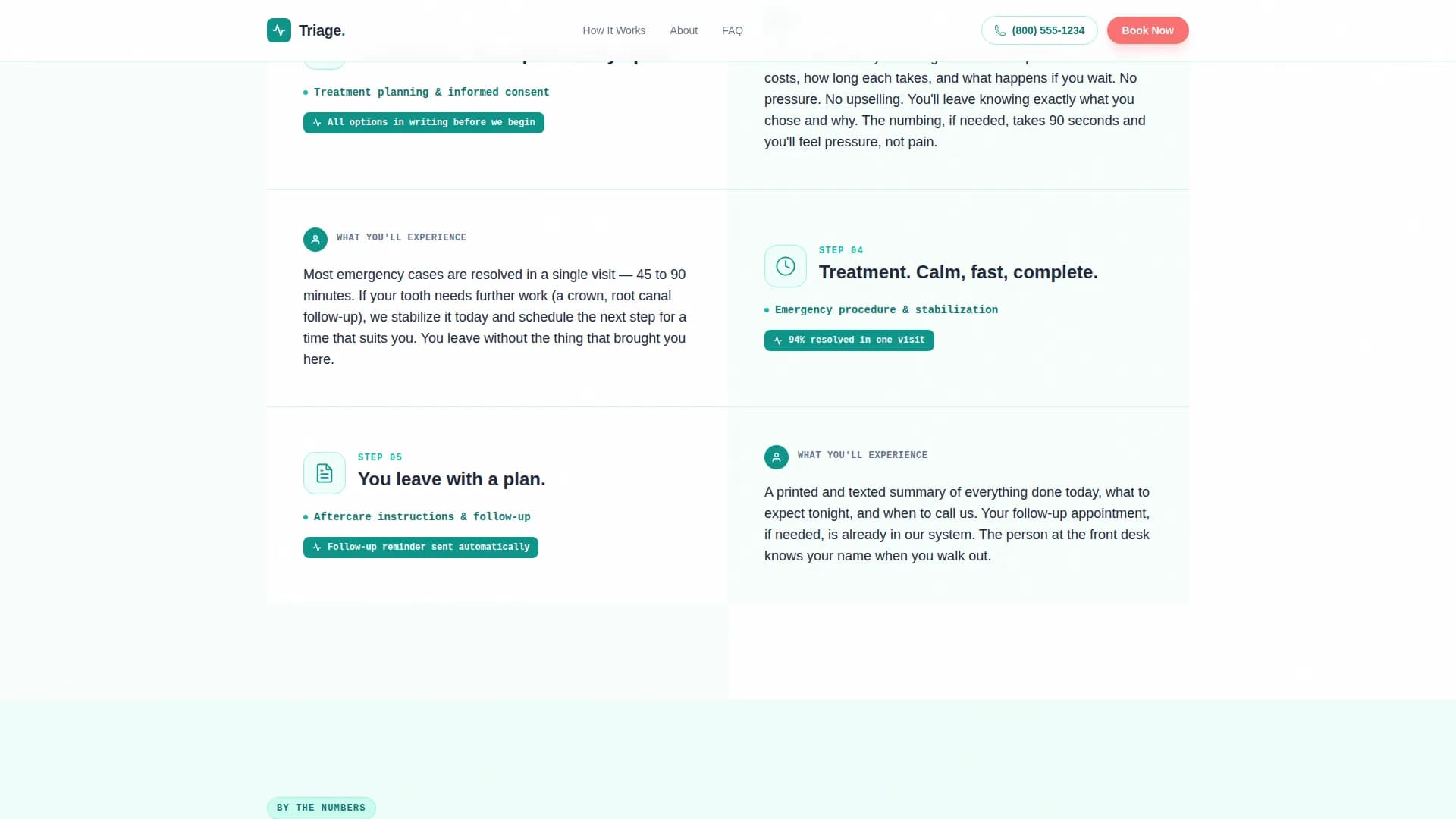 Emergency - Dental Clinic Landing Page Template
