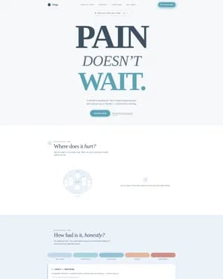 Emergency Dentist Specialist Booking Website Template